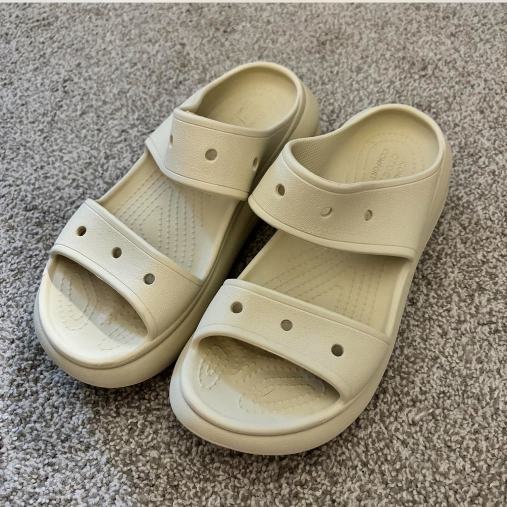 Platform Croc Sandals - image 1